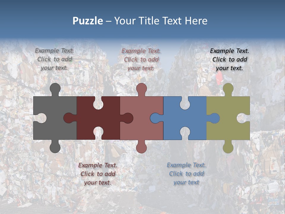 Environment Garbage Ecology PowerPoint Template