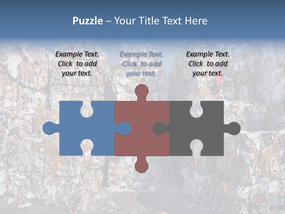 Environment Garbage Ecology PowerPoint Template