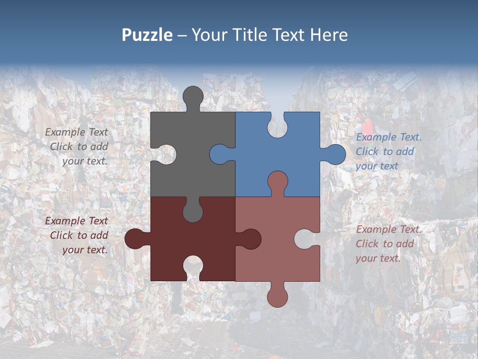 Environment Garbage Ecology PowerPoint Template