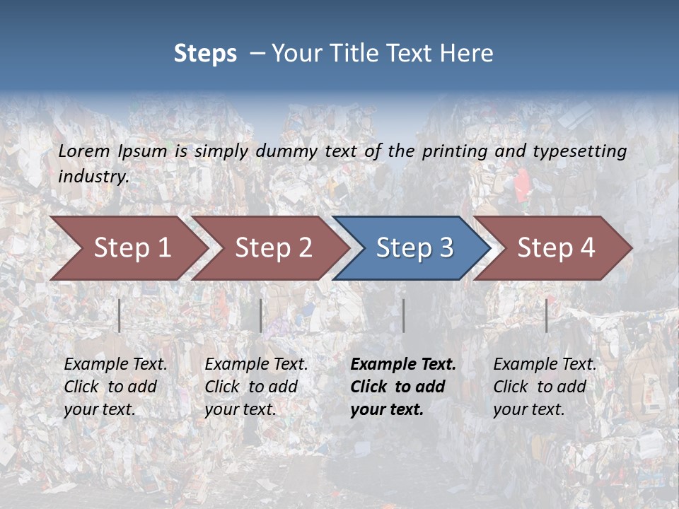Environment Garbage Ecology PowerPoint Template