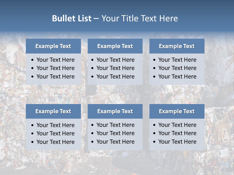 Environment Garbage Ecology PowerPoint Template