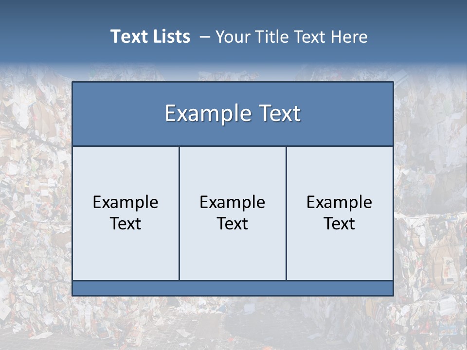 Environment Garbage Ecology PowerPoint Template