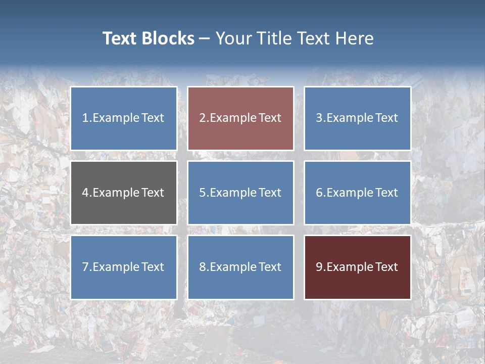 Environment Garbage Ecology PowerPoint Template