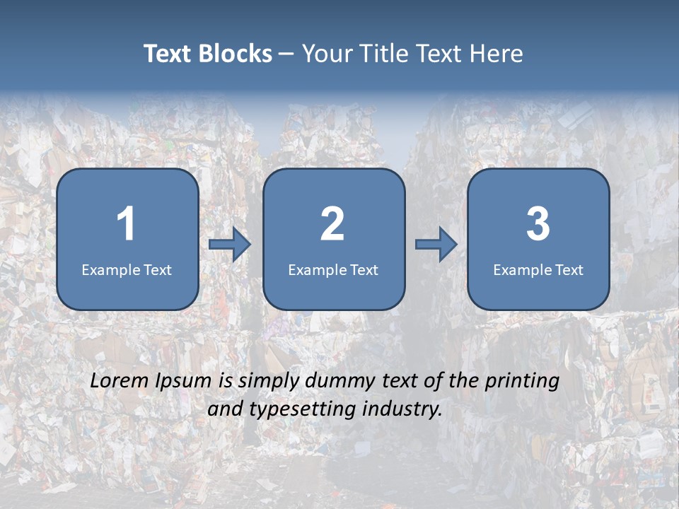 Environment Garbage Ecology PowerPoint Template