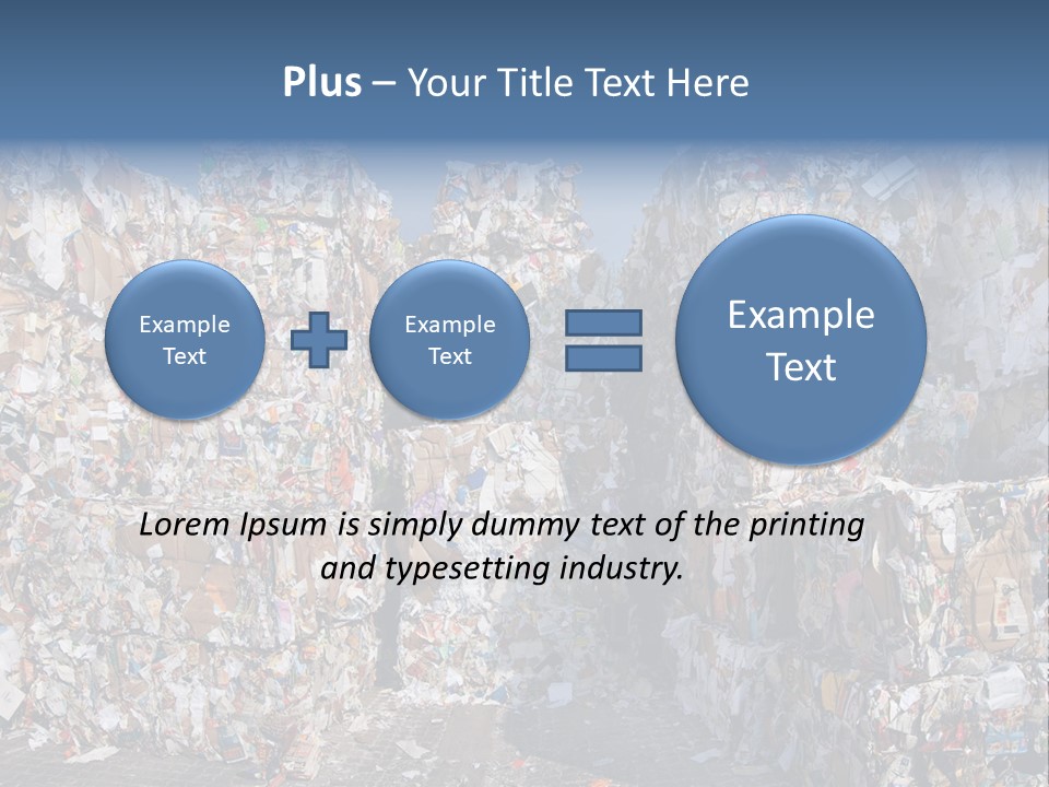 Environment Garbage Ecology PowerPoint Template