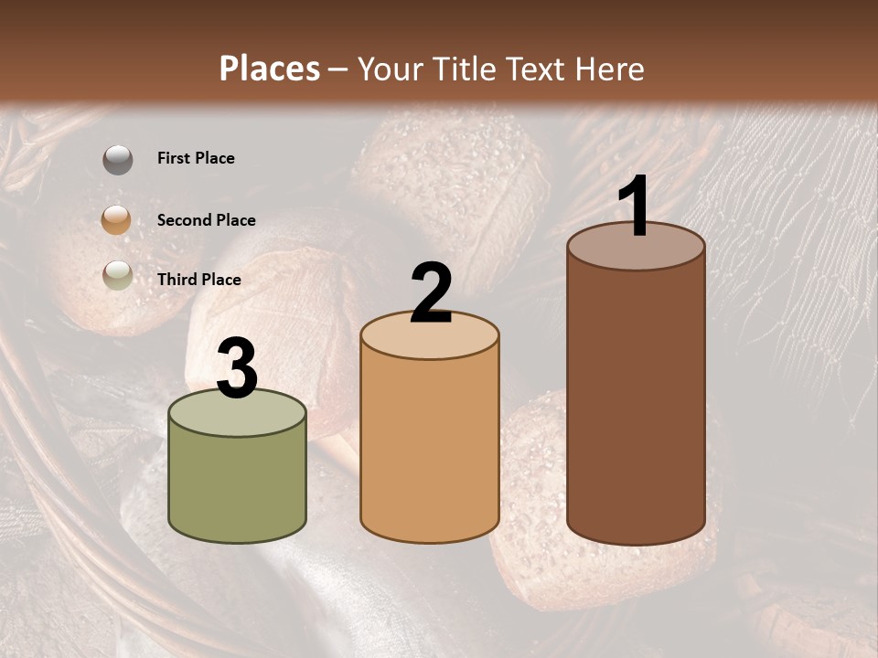 Jesus Christ Basket PowerPoint Template