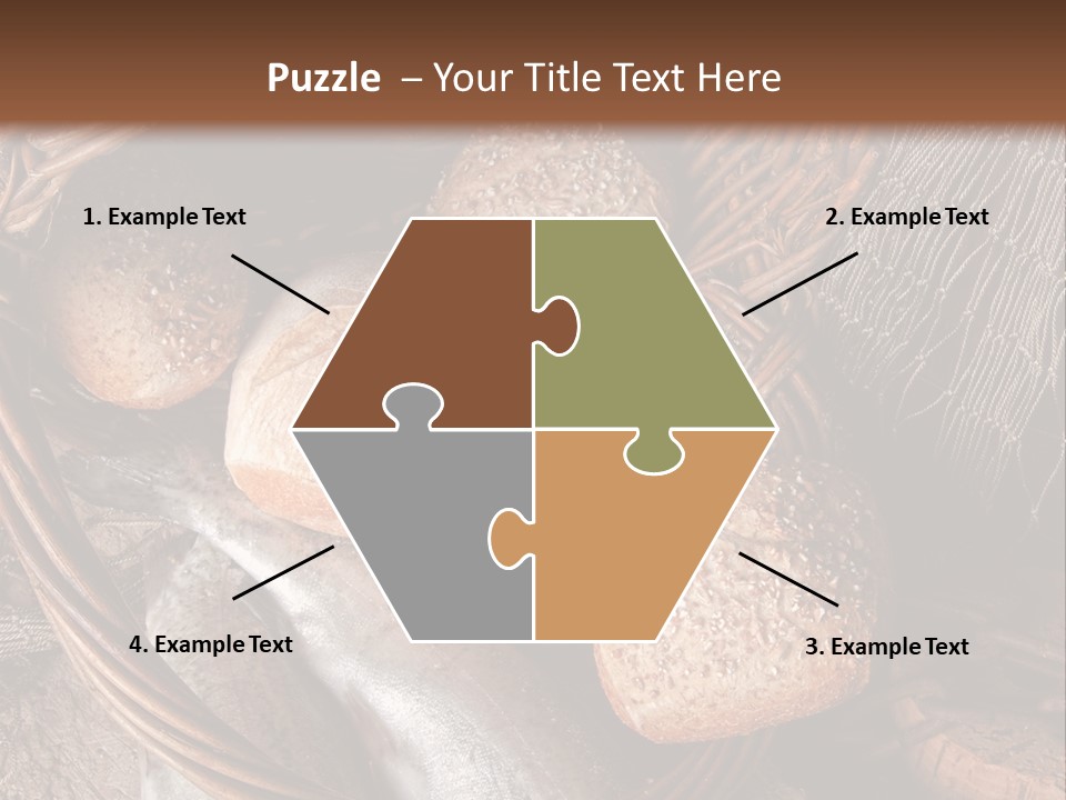 Jesus Christ Basket PowerPoint Template