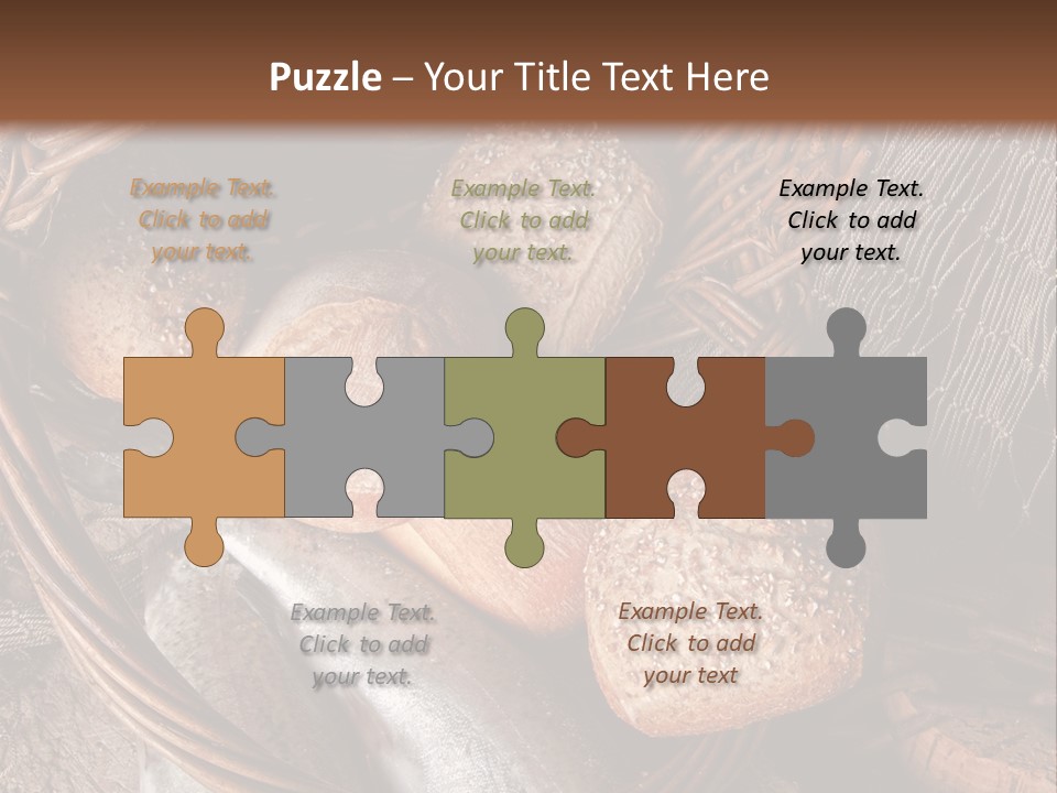 Jesus Christ Basket PowerPoint Template