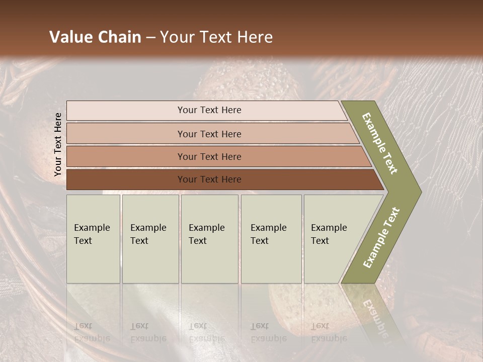 Jesus Christ Basket PowerPoint Template