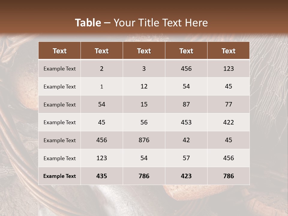 Jesus Christ Basket PowerPoint Template
