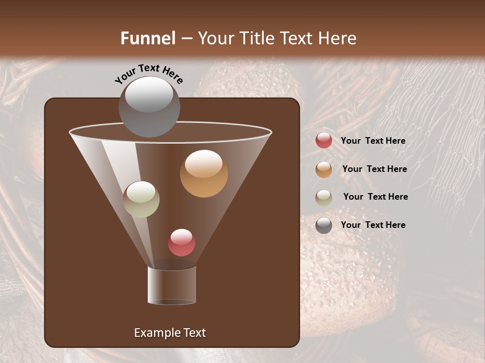 Jesus Christ Basket PowerPoint Template