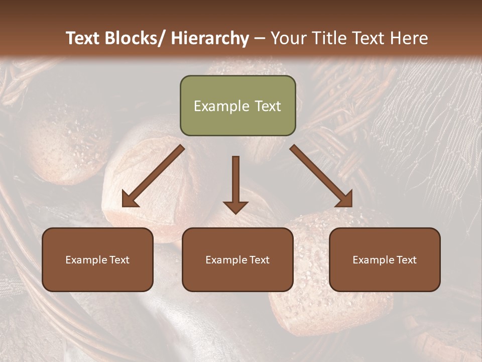 Jesus Christ Basket PowerPoint Template