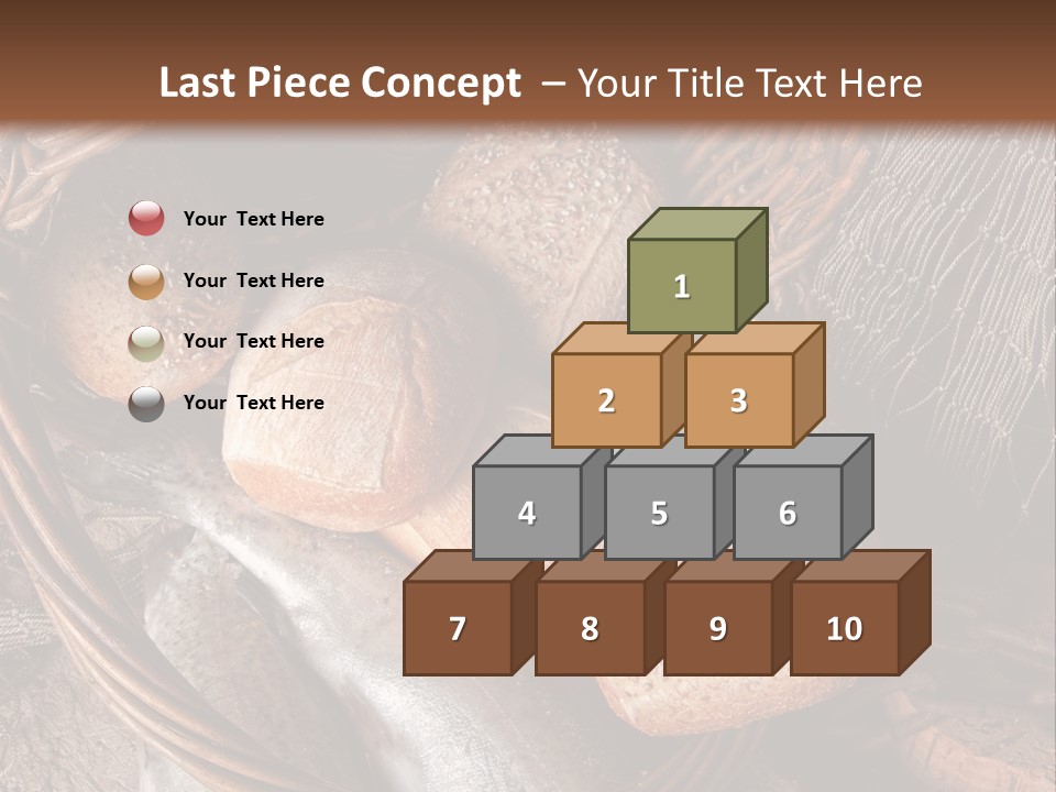 Jesus Christ Basket PowerPoint Template