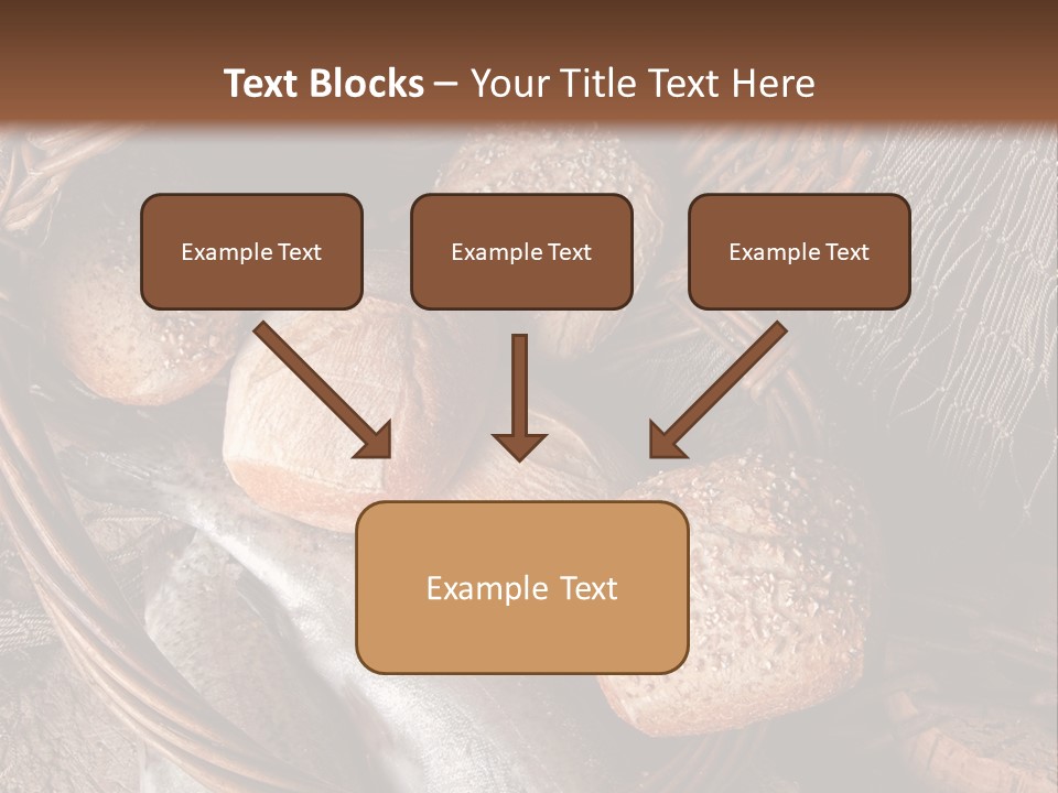 Jesus Christ Basket PowerPoint Template