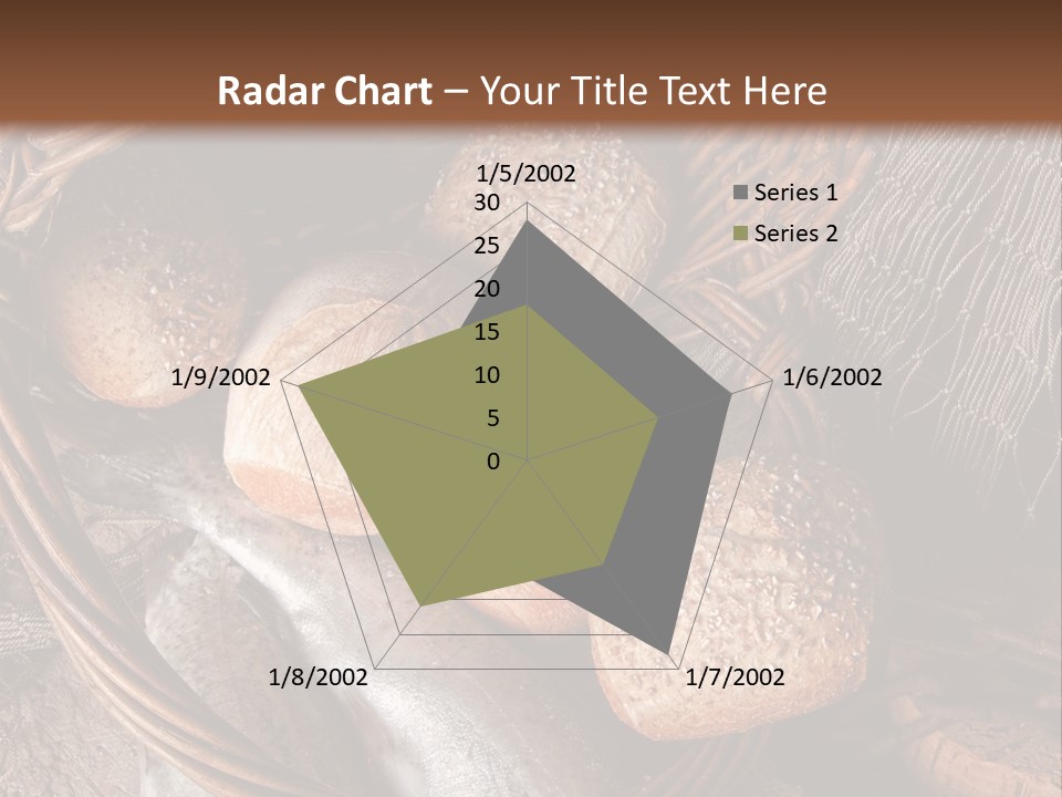 Jesus Christ Basket PowerPoint Template