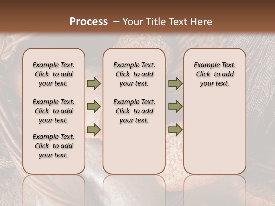Jesus Christ Basket PowerPoint Template