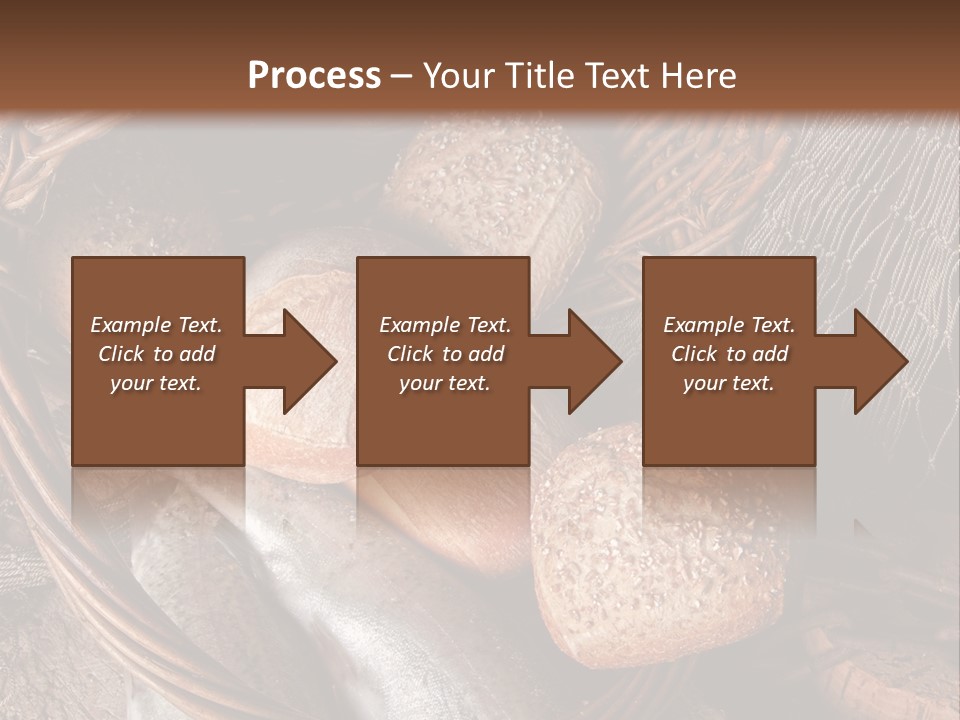 Jesus Christ Basket PowerPoint Template