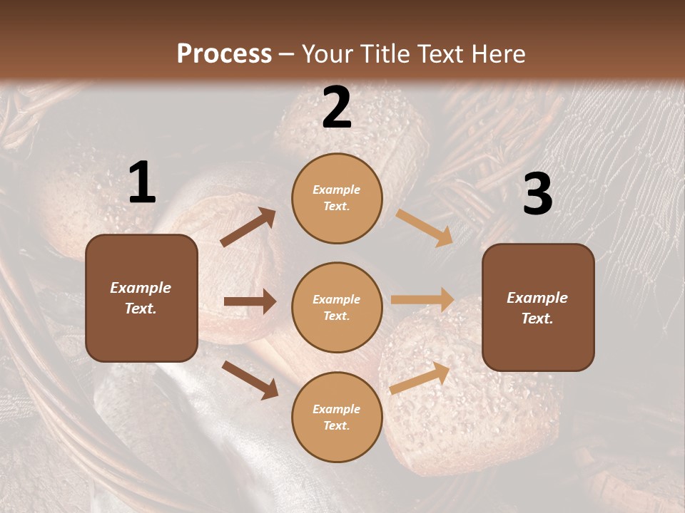 Jesus Christ Basket PowerPoint Template