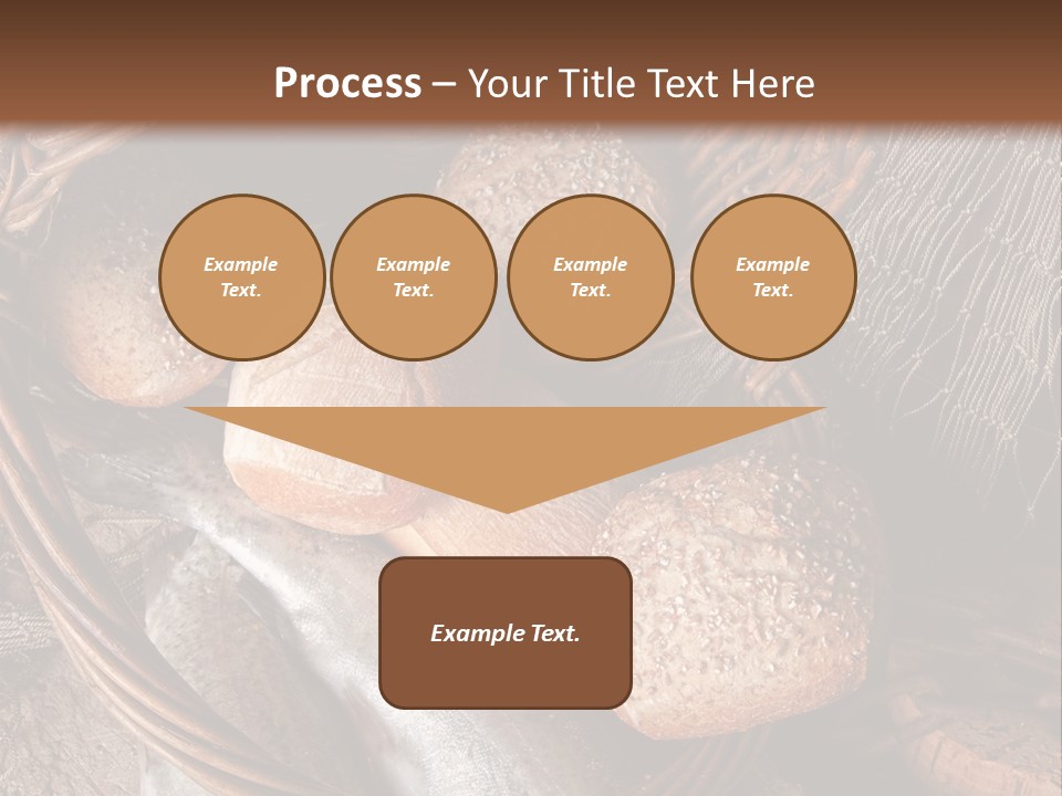 Jesus Christ Basket PowerPoint Template