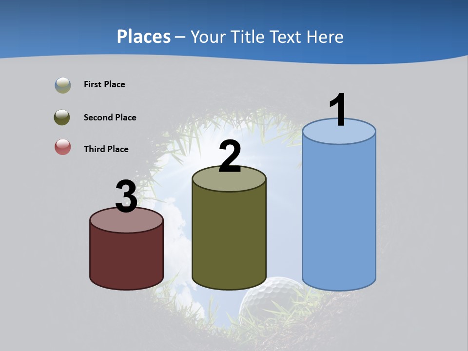 Frustration Inside Grass PowerPoint Template