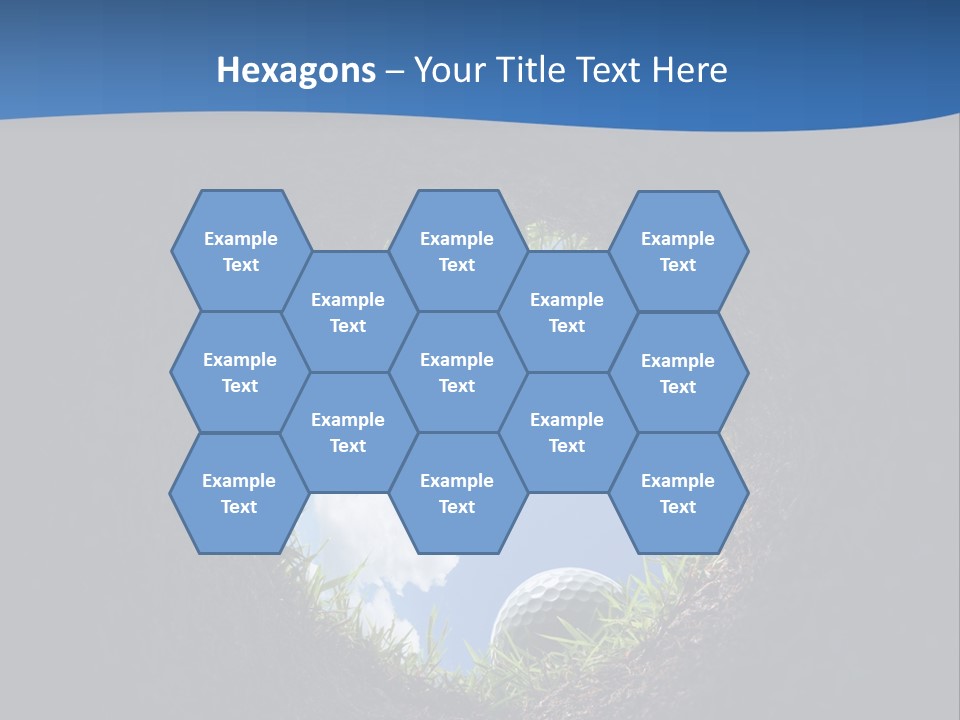 Frustration Inside Grass PowerPoint Template