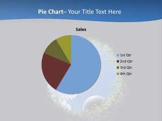 Frustration Inside Grass PowerPoint Template