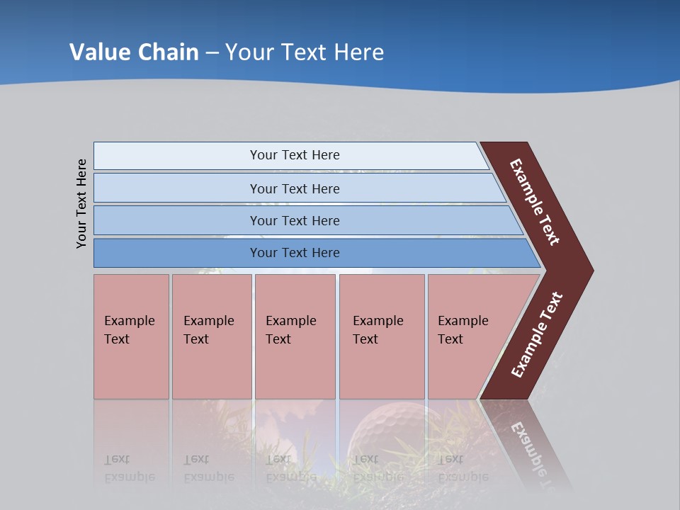 Frustration Inside Grass PowerPoint Template