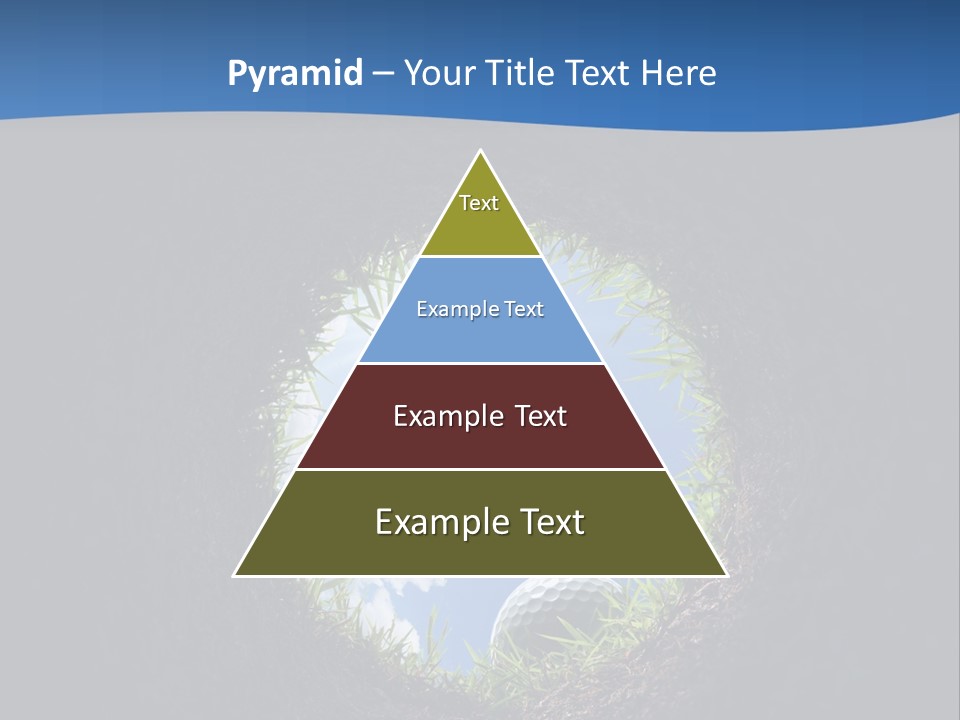 Frustration Inside Grass PowerPoint Template