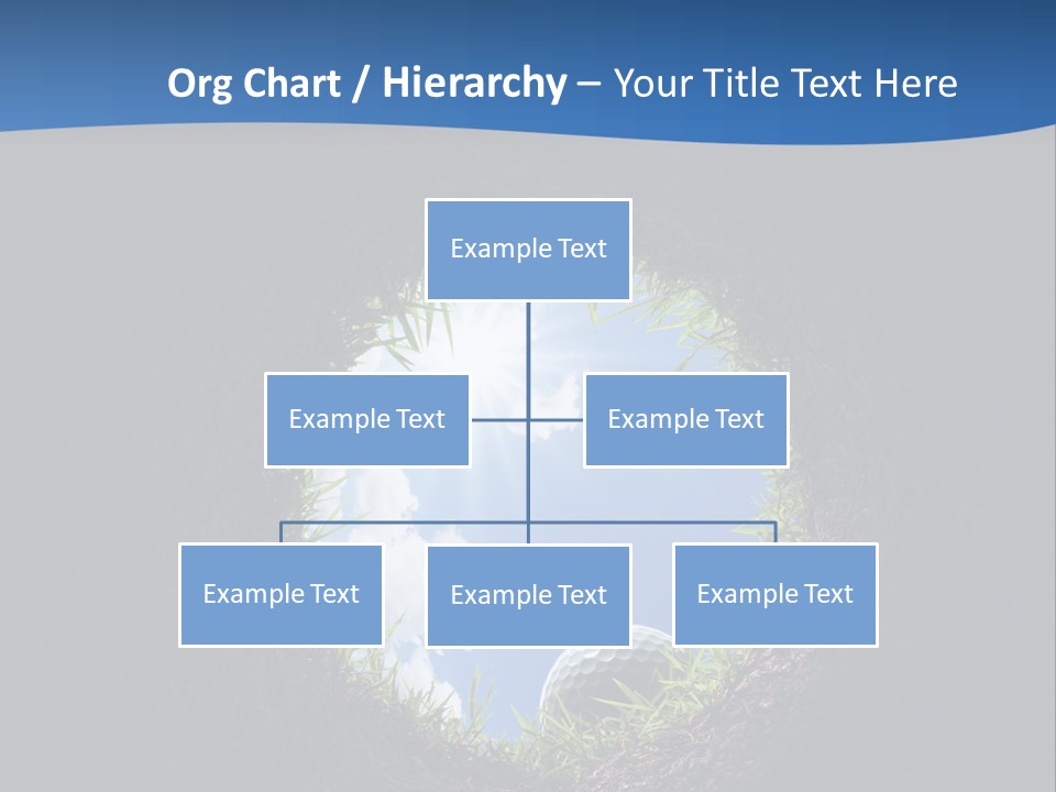 Frustration Inside Grass PowerPoint Template