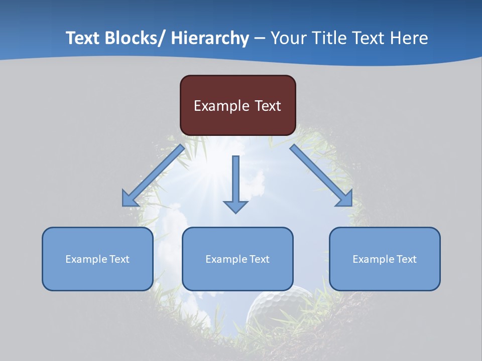 Frustration Inside Grass PowerPoint Template