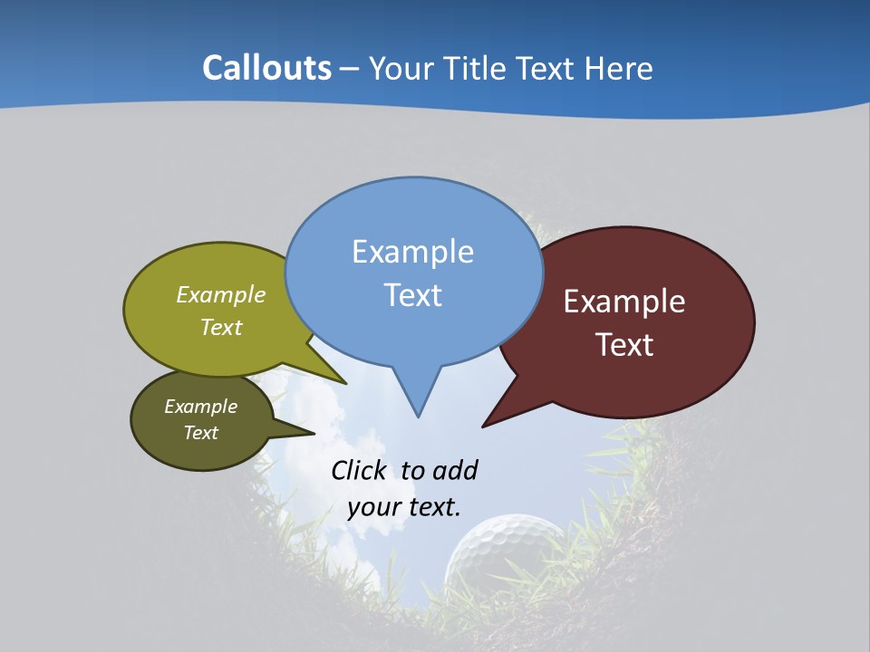 Frustration Inside Grass PowerPoint Template