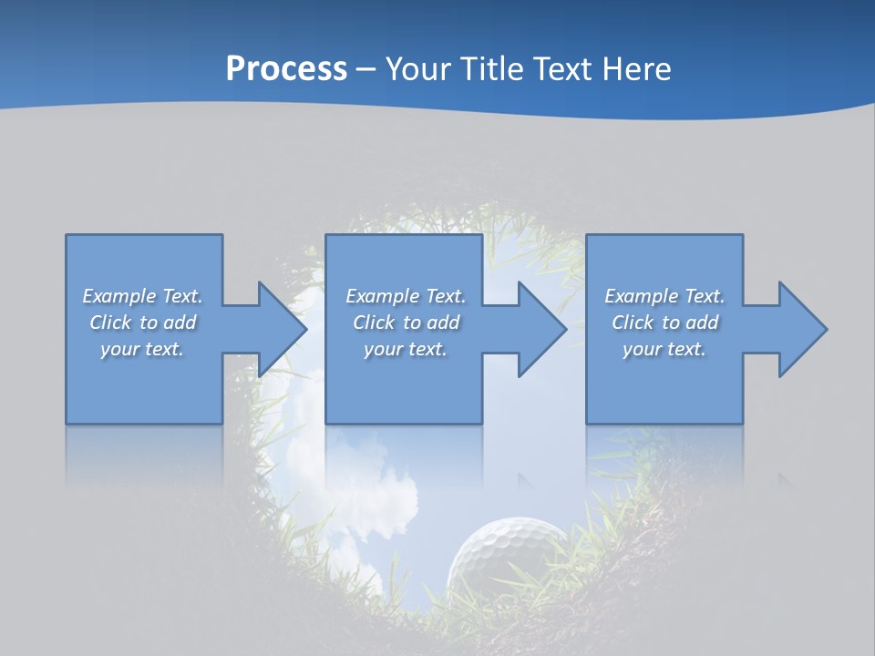 Frustration Inside Grass PowerPoint Template