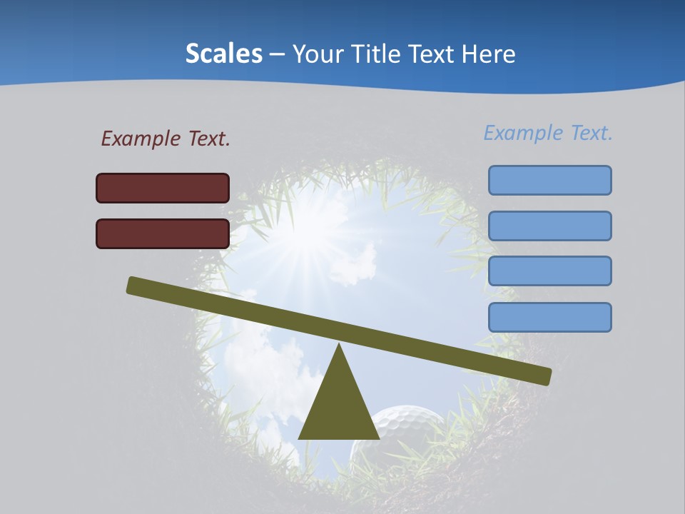 Frustration Inside Grass PowerPoint Template