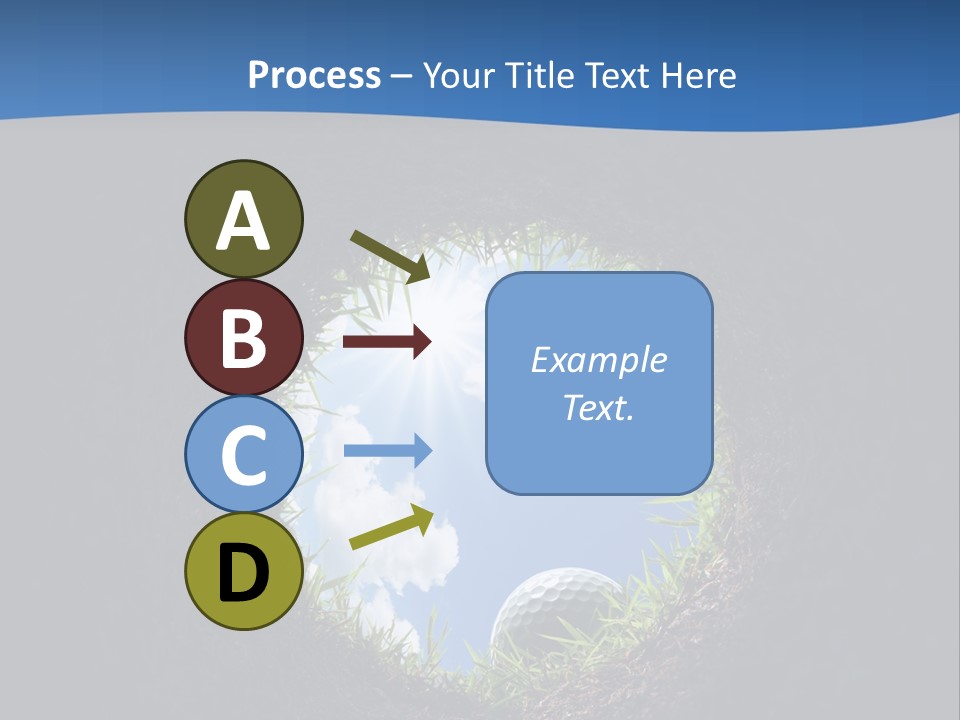 Frustration Inside Grass PowerPoint Template