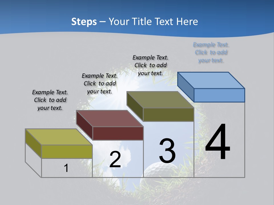 Frustration Inside Grass PowerPoint Template