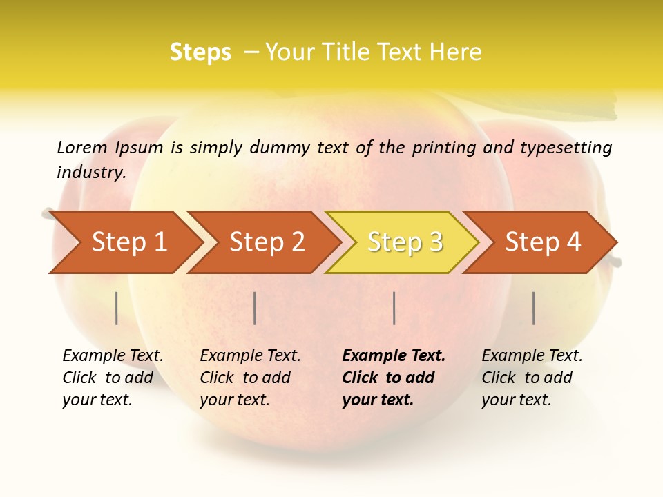Background Still Life Healthy PowerPoint Template