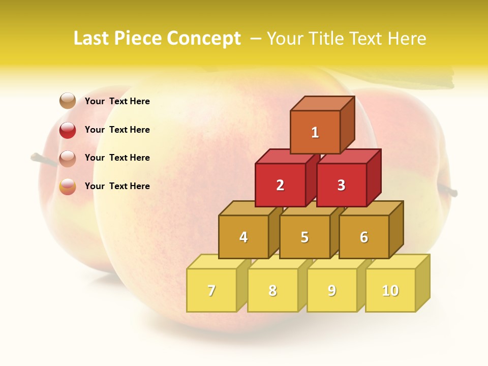 Background Still Life Healthy PowerPoint Template