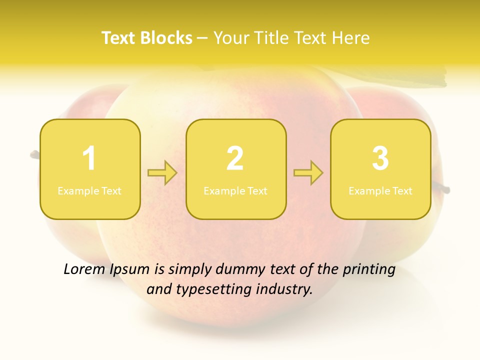 Background Still Life Healthy PowerPoint Template