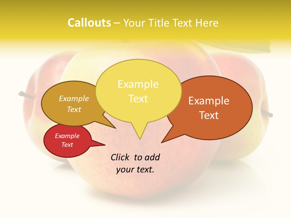 Background Still Life Healthy PowerPoint Template