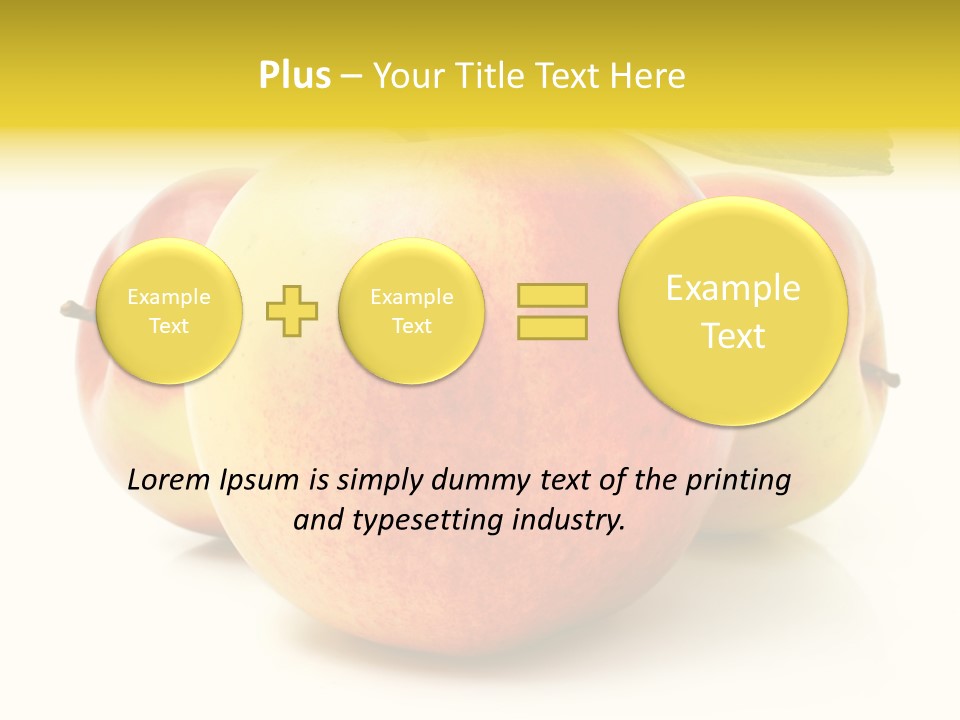 Background Still Life Healthy PowerPoint Template