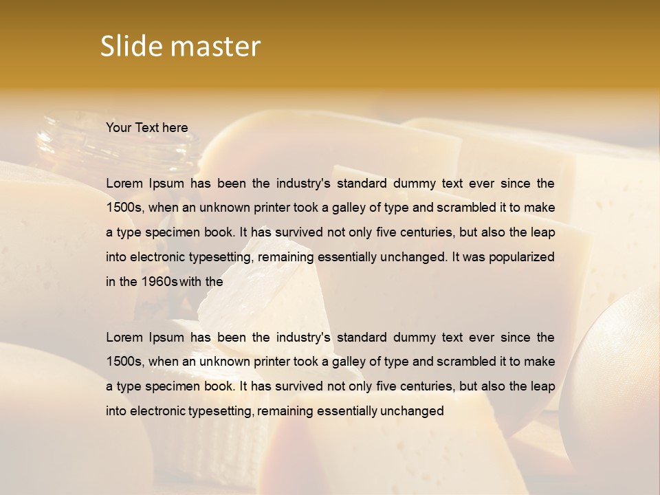 Five Fragility Bud PowerPoint Template