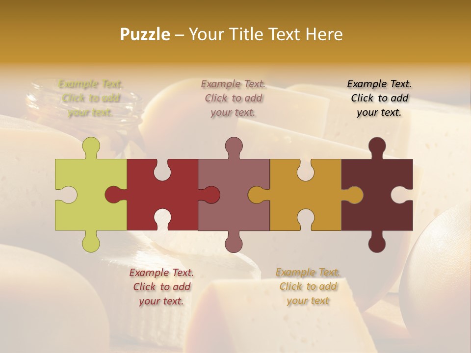 Five Fragility Bud PowerPoint Template