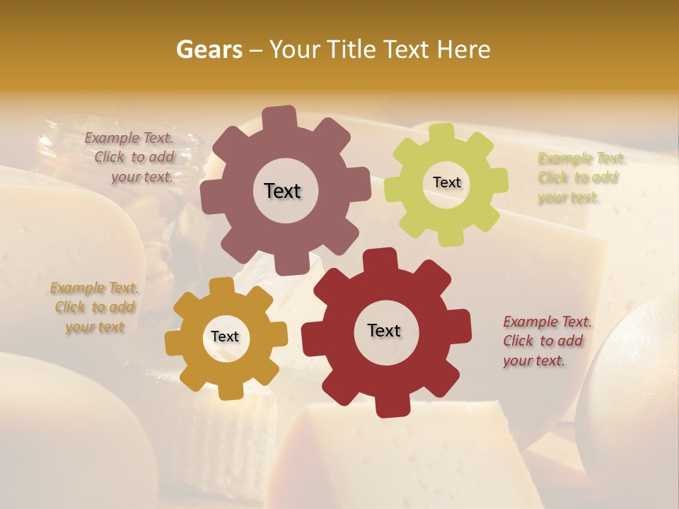 Five Fragility Bud PowerPoint Template