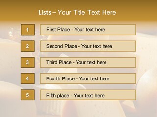 Five Fragility Bud PowerPoint Template