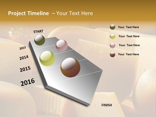 Five Fragility Bud PowerPoint Template