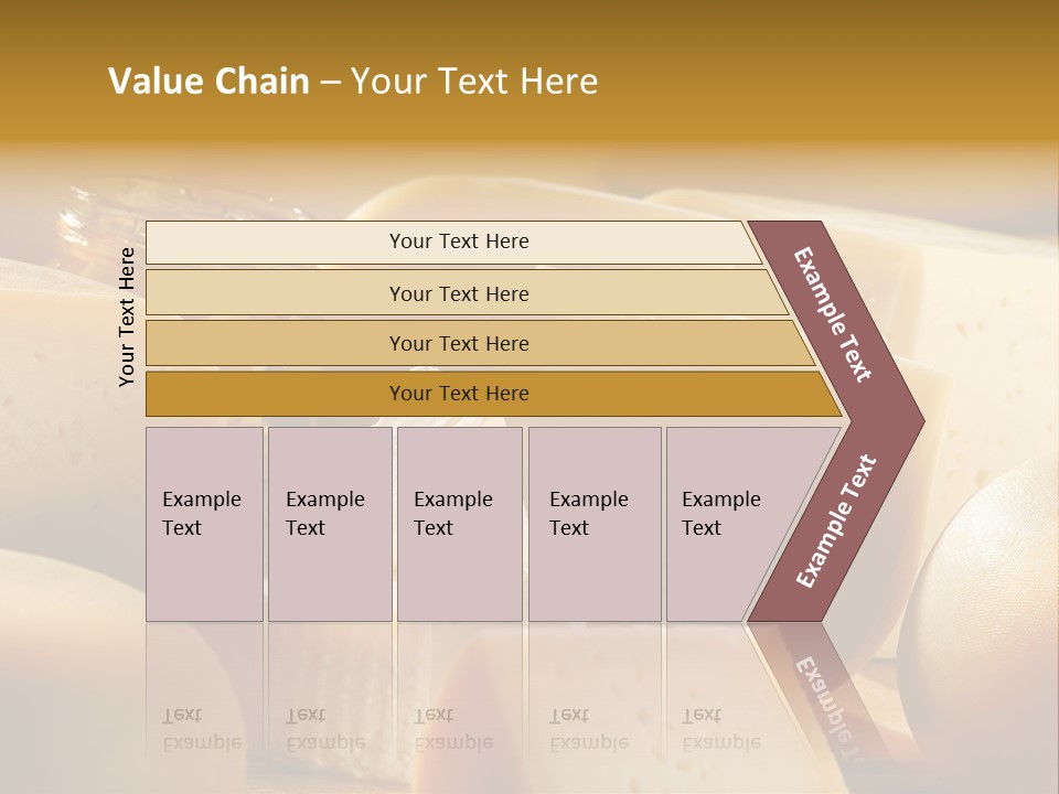 Five Fragility Bud PowerPoint Template