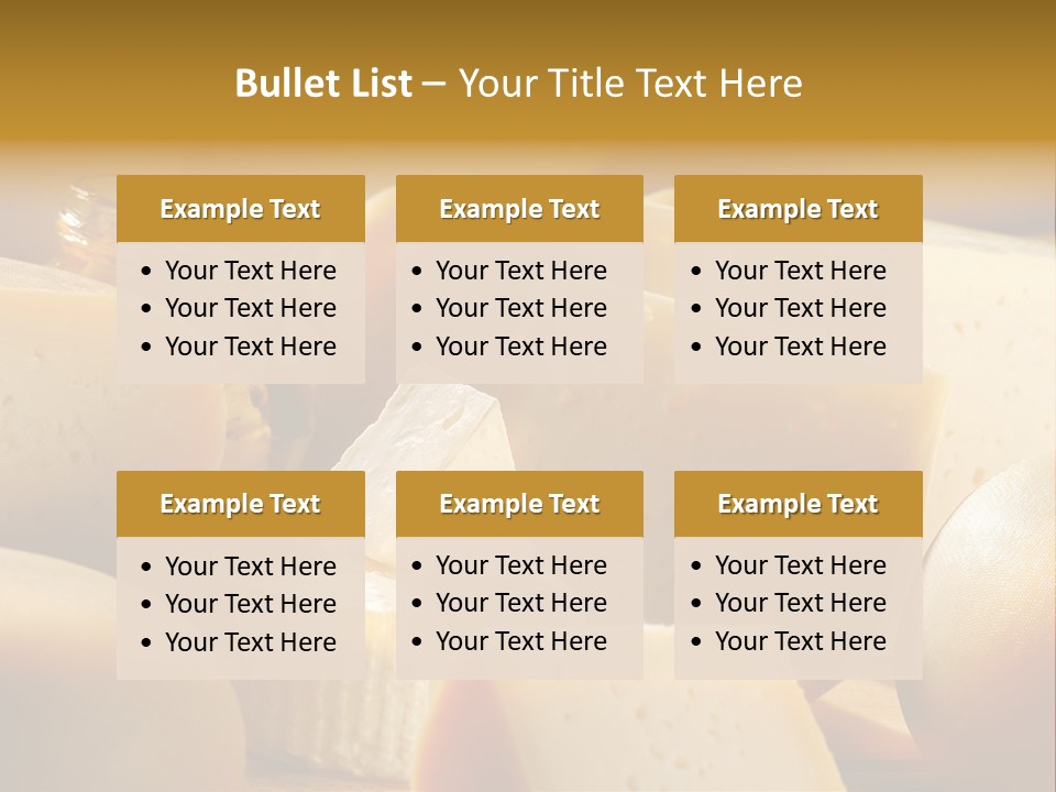 Five Fragility Bud PowerPoint Template