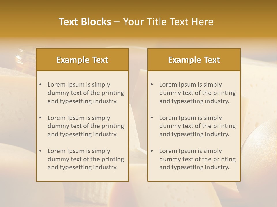Five Fragility Bud PowerPoint Template