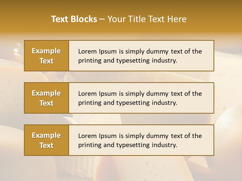 Five Fragility Bud PowerPoint Template