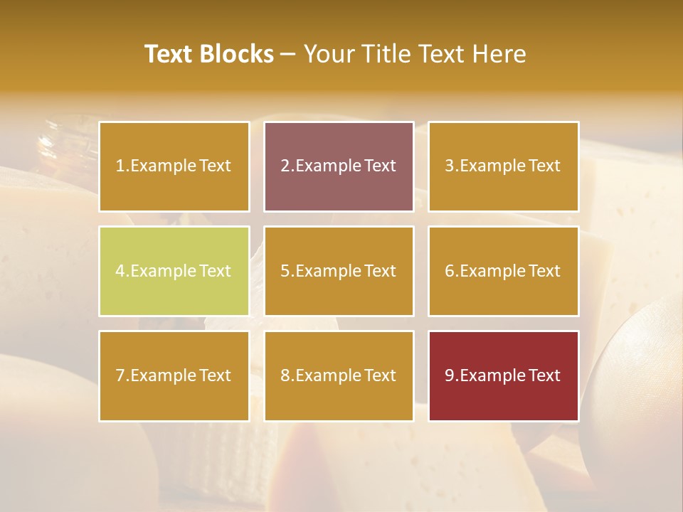 Five Fragility Bud PowerPoint Template